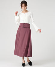 画像をギャラリービューアに読み込む, パイピングコルセットベルトAラインスカート/MM547211