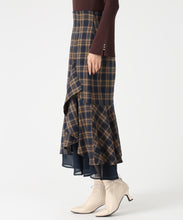 画像をギャラリービューアに読み込む, ラッフル裾シアースカート/MM547208 1