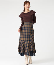 画像をギャラリービューアに読み込む, ラッフル裾シアースカート/MM547208 8