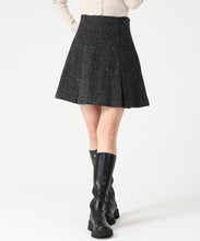 画像をギャラリービューアに読み込む, スパンラメアソートミニスカート/MM547209 (ブラック)