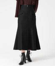 画像をギャラリービューアに読み込む, フロントジップマーメイドスカート/MM547216 (ブラック)
