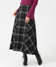 画像をギャラリービューアに読み込む, ロービングチェックAラインミディスカート/MM547215 16