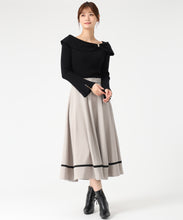 画像をギャラリービューアに読み込む, 裾配色フレアスカート/MM547218 8