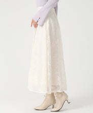 画像をギャラリービューアに読み込む, ラメ刺繍パイピングスカート/MM547220 1