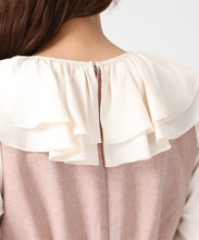 画像をギャラリービューアに読み込む, フリルカラーマーメイドワンピース/MM547411 3