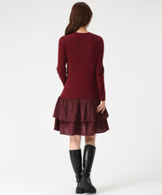 画像をギャラリービューアに読み込む, ツイードドッキングミニワンピース/MM547413 2