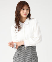 画像をギャラリービューアに読み込む, ダブルカラー配色ブラウス/MM548103 18