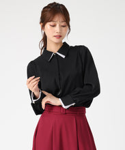 画像をギャラリービューアに読み込む, ダブルカラー配色ブラウス/MM548103 19