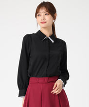 画像をギャラリービューアに読み込む, ダブルカラー配色ブラウス/MM548103 20
