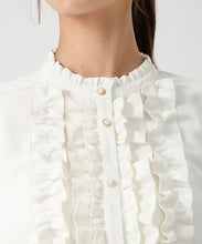 画像をギャラリービューアに読み込む, フリルギャザーブラウス/MM548107 3