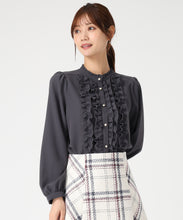 画像をギャラリービューアに読み込む, フリルギャザーブラウス/MM548107 14