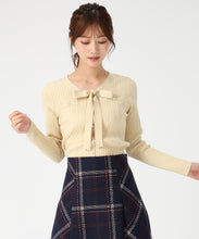 画像をギャラリービューアに読み込む, 配色ボウタイケーブルニット/MM548307 13