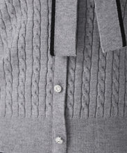 画像をギャラリービューアに読み込む, 配色ボウタイケーブルニット/MM548307 6