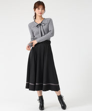 画像をギャラリービューアに読み込む, 配色ボウタイケーブルニット/MM548307 8