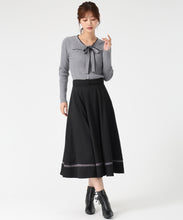 画像をギャラリービューアに読み込む, 配色ボウタイケーブルニット/MM548307 9