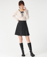 画像をギャラリービューアに読み込む, フリル袖配色リボンニット/MM548309 8