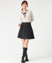 画像をギャラリービューアに読み込む, フリル袖配色リボンニット/MM548309 9