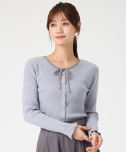 画像をギャラリービューアに読み込む, フリル袖配色リボンニット/MM548309 13