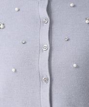 画像をギャラリービューアに読み込む, ビジュー刺繍カーディガン/MM548404 6