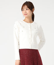 画像をギャラリービューアに読み込む, ビジュー刺繍カーディガン/MM548404 16