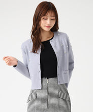 画像をギャラリービューアに読み込む, ビジュー刺繍カーディガン/MM548404 19