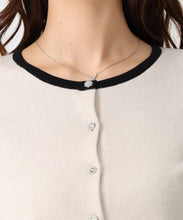 画像をギャラリービューアに読み込む, ベーシックビジュー釦ポケットカーディガン/MM548406 3