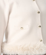 画像をギャラリービューアに読み込む, 裾ファーニットカーディガン/MM548407 4