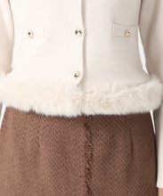 画像をギャラリービューアに読み込む, 裾ファーニットカーディガン/MM548407 5