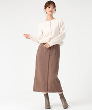 画像をギャラリービューアに読み込む, 裾ファーニットカーディガン/MM548407 10