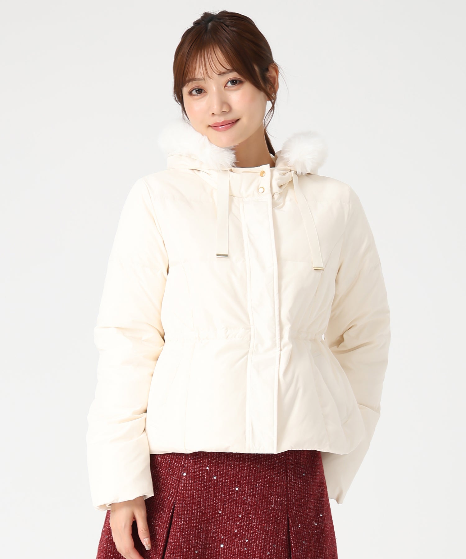 新品　ミッシュマッシュ　グログランリボン　フード　ショート　Мサイズ グログランリボンフードショートダウン/MM548601 – MISCH MASCH|31