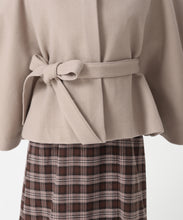 画像をギャラリービューアに読み込む, ブローチ付きポンチョコート/MM548603 7