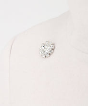 画像をギャラリービューアに読み込む, ブローチ付きスタンドカラー3wayコート/MM548606 8