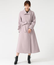 画像をギャラリービューアに読み込む, ブローチ付きスタンドカラー3wayコート/MM548606 15