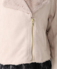 画像をギャラリービューアに読み込む, ファー付きスエードライダースジャケット/MM548608 5