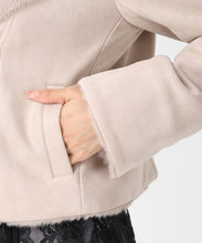 画像をギャラリービューアに読み込む, ファー付きスエードライダースジャケット/MM548608 6