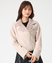 画像をギャラリービューアに読み込む, ファー付きスエードライダースジャケット/MM548608 18