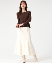 画像をギャラリービューアに読み込む, ペプラムラメ配色ニット/MM558307 8