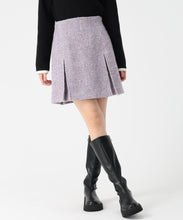 画像をギャラリービューアに読み込む, アソートタックミニスカート/TT547201 (ラベンダー)