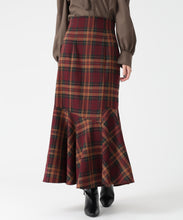 画像をギャラリービューアに読み込む, アシメティアードマーメイドスカート/TT547206 (レッド)