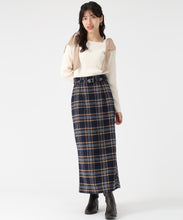 画像をギャラリービューアに読み込む, チェック柄ストレートスカート/TT547210 8