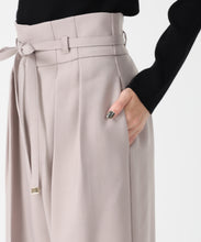 画像をギャラリービューアに読み込む, リボンベルト付ウーリッシュワイドパンツ/TT547303 5