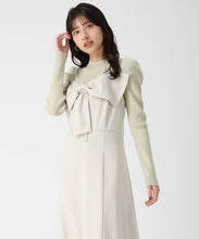 画像をギャラリービューアに読み込む, ニットセットリボンモチーフジャンスカ/TT547403 9