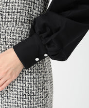 画像をギャラリービューアに読み込む, ボウタイツイードドッキンクグワンピース/TT547408 6