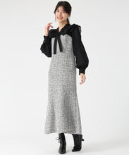 画像をギャラリービューアに読み込む, ボウタイツイードドッキンクグワンピース/TT547408 10