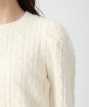 画像をギャラリービューアに読み込む, レース袖ふわふわケーブルニット/TT548305 4