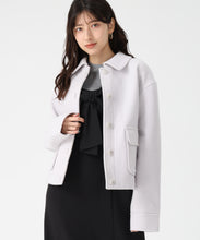 画像をギャラリービューアに読み込む, ステンカラーポケットショートコート/TT548604 (ライトグレー)
