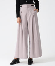 画像をギャラリービューアに読み込む, サイドベルト付きワイドパンツ/MM547301 (ピンク)