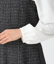 画像をギャラリービューアに読み込む, ビスチェ風ツイードドッキングワンピース/MM547421 6