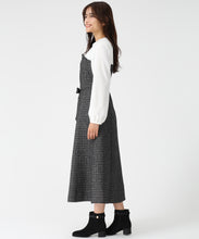画像をギャラリービューアに読み込む, ビスチェ風ツイードドッキングワンピース/MM547421 1