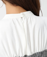 画像をギャラリービューアに読み込む, ツイードドッキングねじりペプラムブラウス/MM548109 6